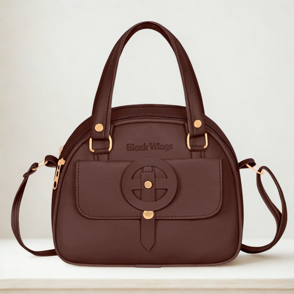 Chic Structured Top-Handle Designer Handbag for Women