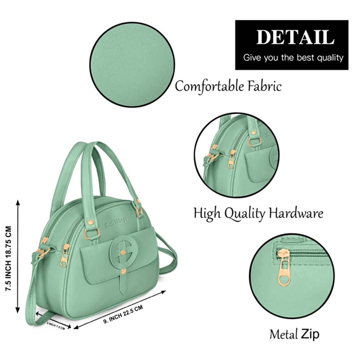 Chic Structured Top-Handle Designer Handbag for Women