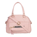 Graceful Tassel-Accented Structured Handbag