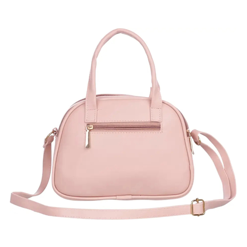 Graceful Tassel-Accented Structured Handbag