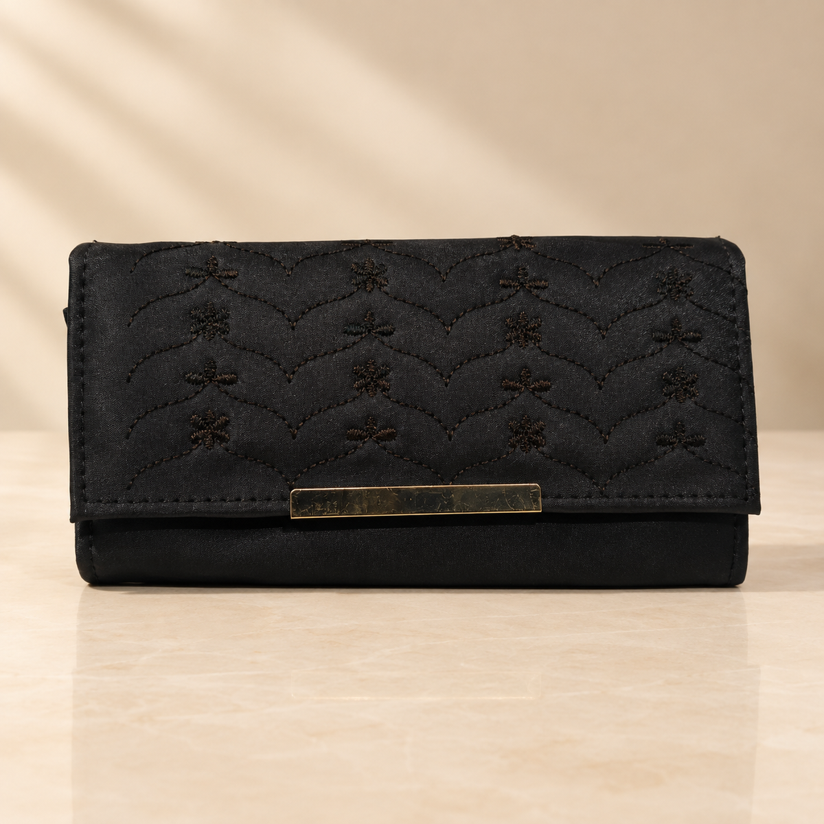 Bag In Love Elegant Embroidered Ten colour Clutch
